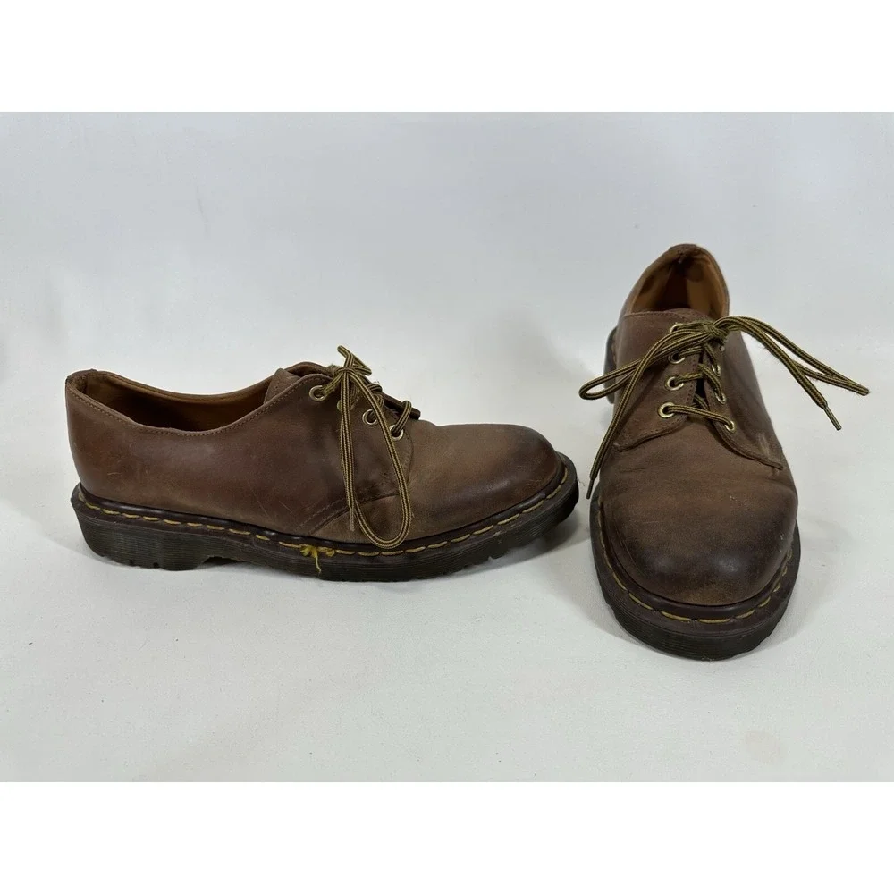 Doc Martens England Low Boots‎ Shoes Men's Size 9UK 10US Brown